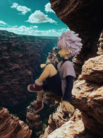 Statuetta Killua Zoldyck – Hunter x Hunter